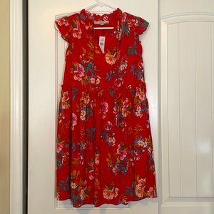 LOFT FLORAL DRESS